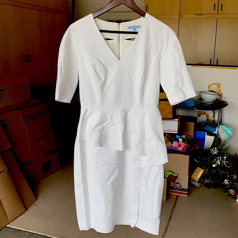 White dress Antonio Melani.
